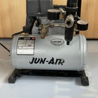 Jun-Air OF301 безмаслен безшумен въздушен компресор 4 л ресивер, снимка 2 - Стоматология - 39761176
