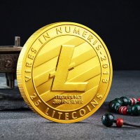 25 Лайткойн монета / 25 Litecoin ( LTC ) - Gold, снимка 2 - Нумизматика и бонистика - 39152792