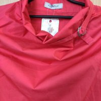 NEGATIVE червена риза, снимка 5 - Ризи - 38881613
