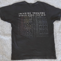 Тениска групи Imagine Dragons. Tour 2018, снимка 2 - Тениски - 44624276