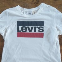 Levi's The Perfect Logo T-Shirt - страхотна дамска тениска , снимка 4 - Тениски - 41621876