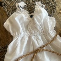 Бяла рокля VERO MODA, снимка 5 - Рокли - 41552237