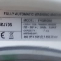 Продавам преден панел с платка за пералня LG FHOB8QDA, снимка 5 - Перални - 39114074