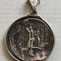 Сребърна висулка, снимка 4 - Колиета, медальони, синджири - 41531514