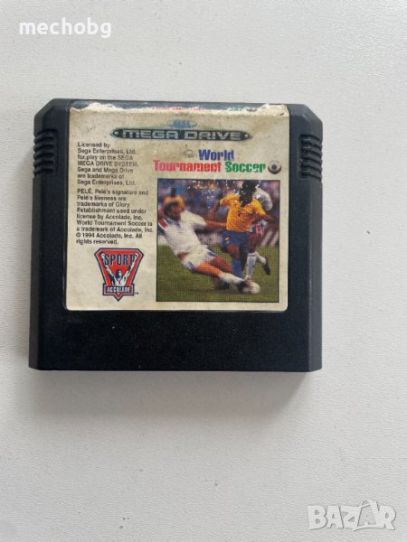 Pele's World Tournament Soccer - Sega Mega Drive, снимка 1