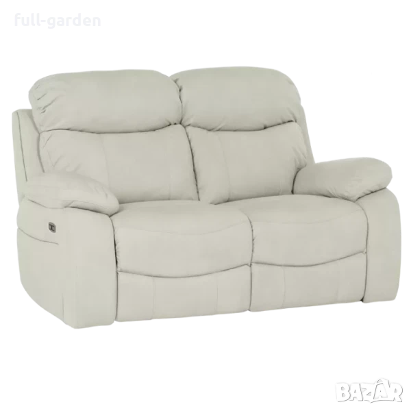 Диван - двойка с електрически релакс механизъм , снимка 1