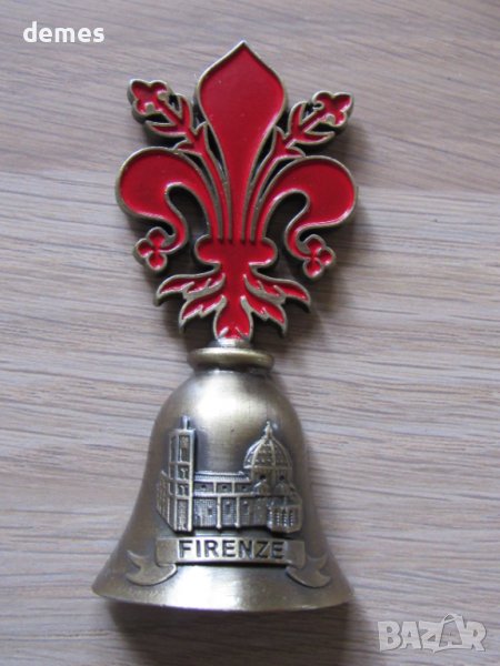 3D Метален магнит-камбанка от Флоренция, Италия-2, снимка 1