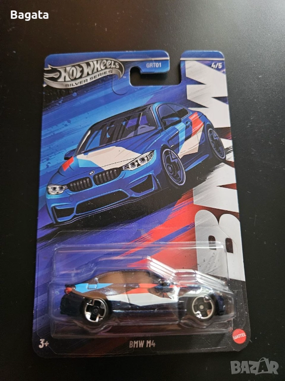 Hot Wheels BMW M4 – 1:64, снимка 1