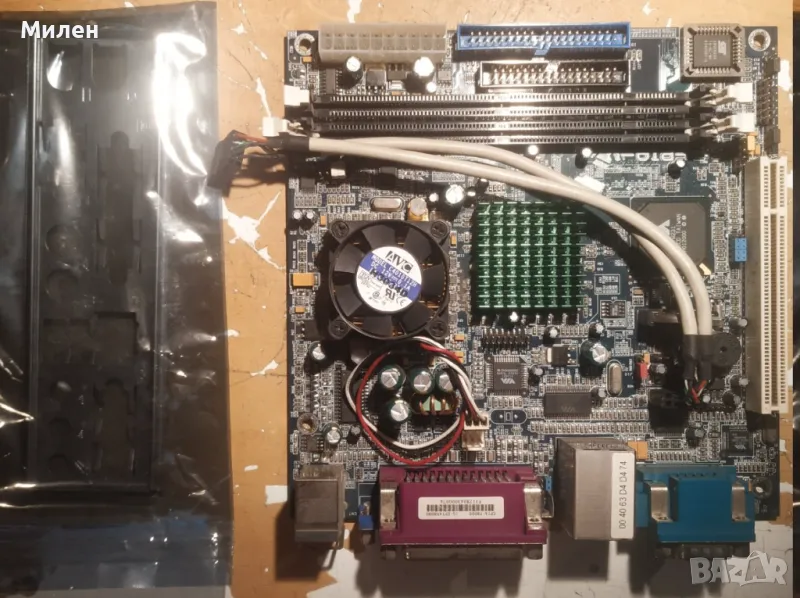 mini-ITX дъно с tv-out VIA EPIA V / C3 800MHz, снимка 1