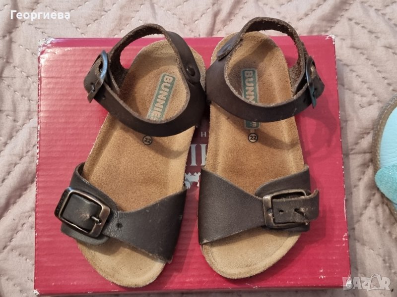Детски сандали 22номер естествена кожа, снимка 1