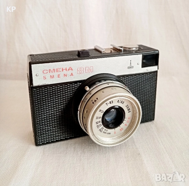 Смена 8М ЛОМО лентов фотоапарат, СССР , снимка 1