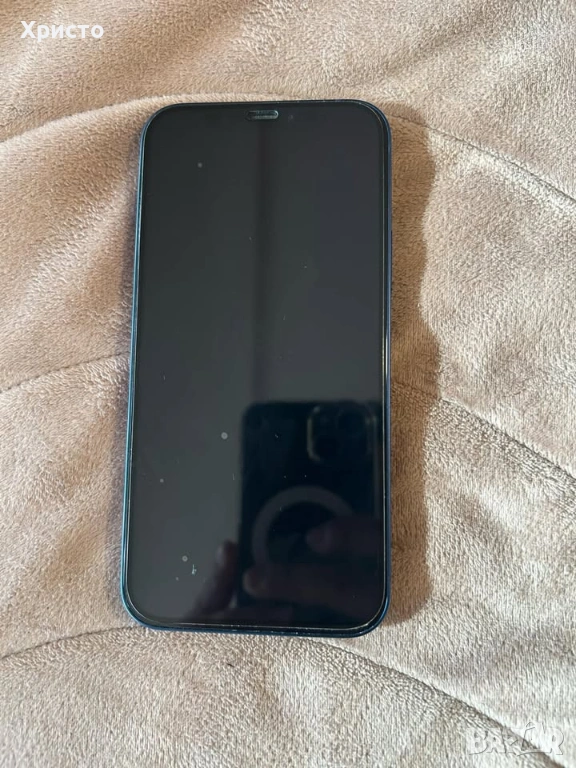 Iphone 12 Blue, 128 GB - 87 %battery health, снимка 1