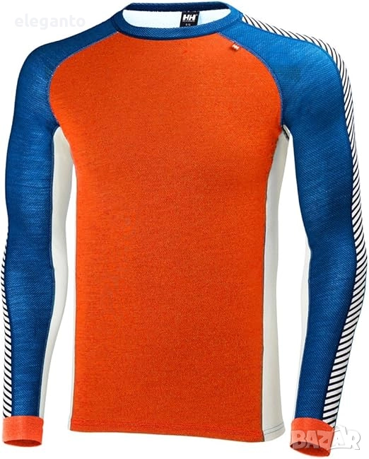 Мъжко ! Helly Hansen Warm Ice Crew  MERINO Wool baselayer , L  размер, снимка 1