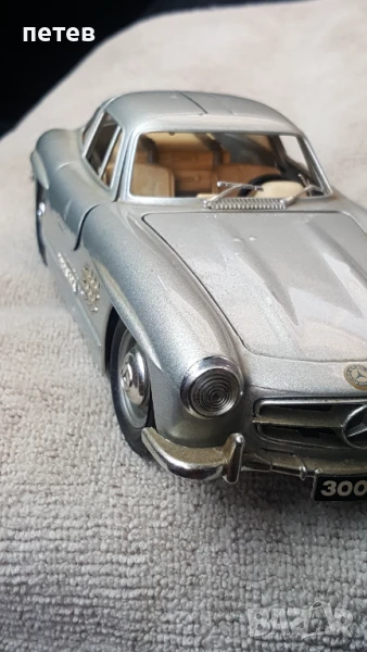 Метална количка. Mercedes sl300, снимка 1