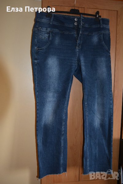 Дамски дънки сини с по-светли нюанси, пролетно-есенни , снимка 1