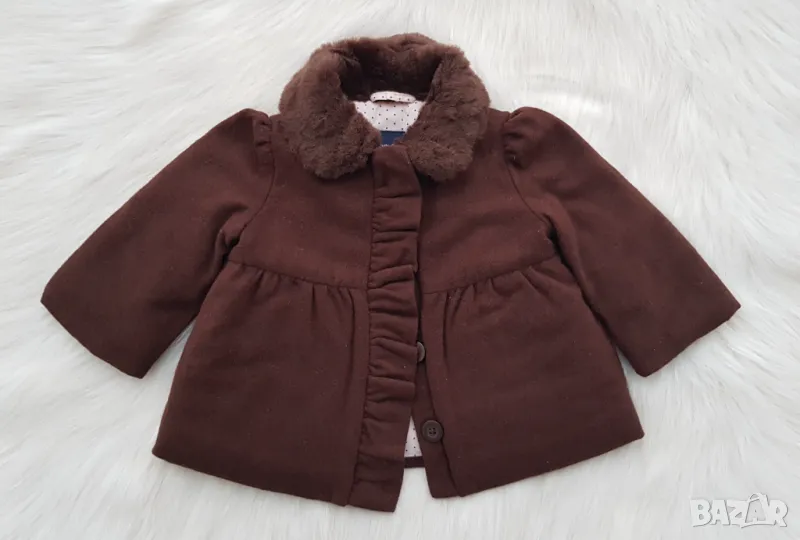 Бебешко палто baby Gap 6-12 месеца, снимка 1