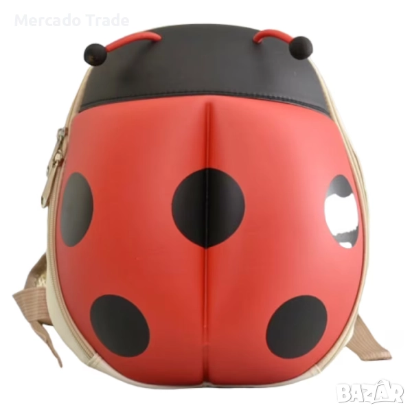 Детска раница Mercado Trade, Калинка, 31487, Червен, снимка 1