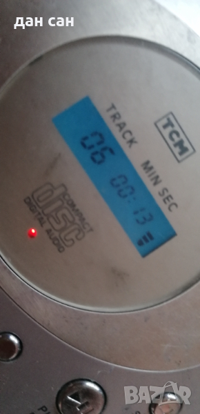 TCM 204461 cd player diskman, снимка 1