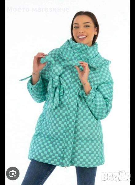 Ново с етикети - Зимно яке с качулка, снимка 1