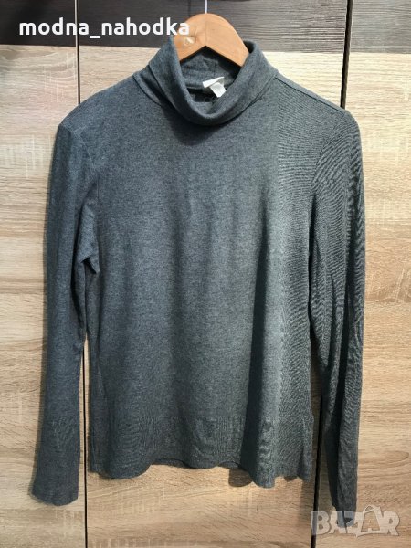 Изчистено сиво дамско поло H&M, снимка 1