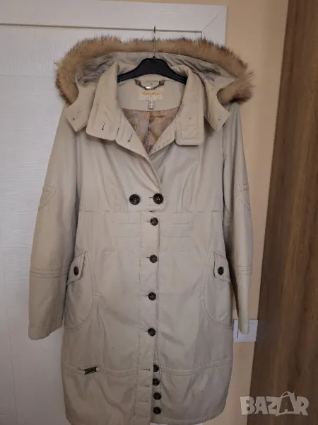 Дамско палто Кensol, с естествен пух,номер 48 бг, снимка 1