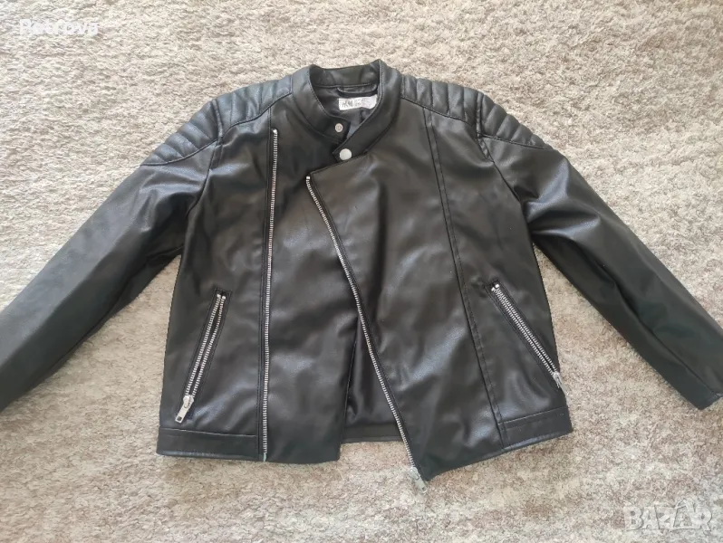 Ефектно кожено яке 122 р., снимка 1