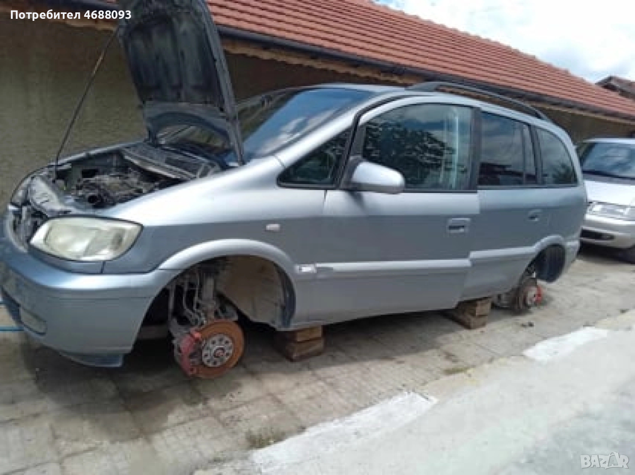 За части за Опел Зафира фейслифт 2004г 2.0 дизел 101к.с , снимка 1