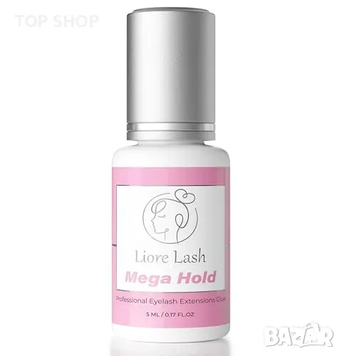 Ново Бързосъхнещо лепило за удължаване на мигли Liore Lash 5 мл, снимка 1