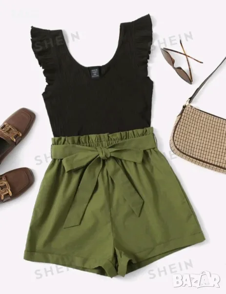 Зелени къси  гащета, снимка 1