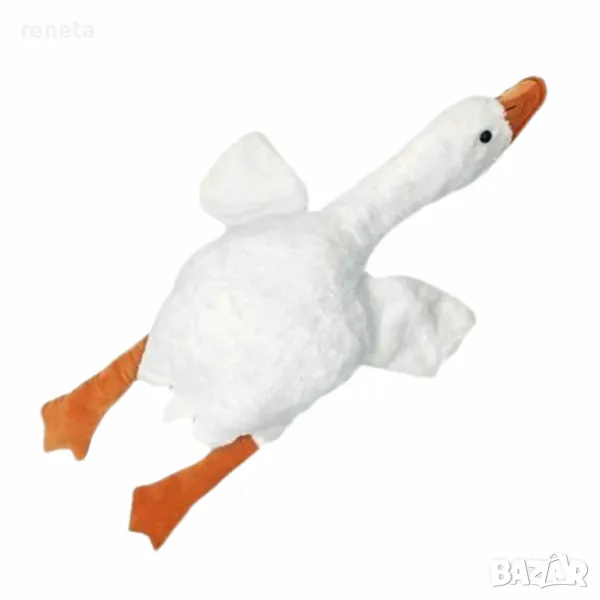 Играчка Патица, Тип Плюшена, Бяла, 165 см, снимка 1