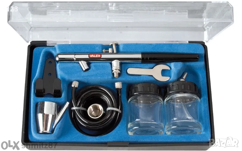 Двойнодействащ аерограф VALEX, снимка 1