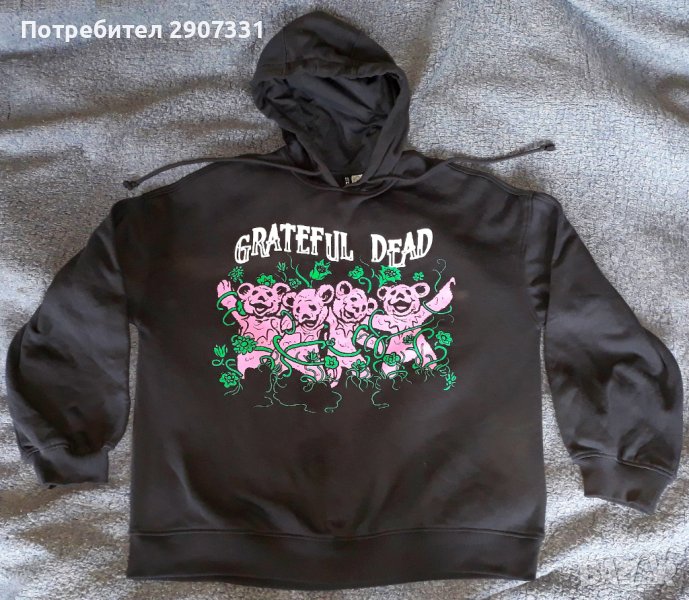 суичър с качулка (hoodie) групи Greatful Dead, снимка 1