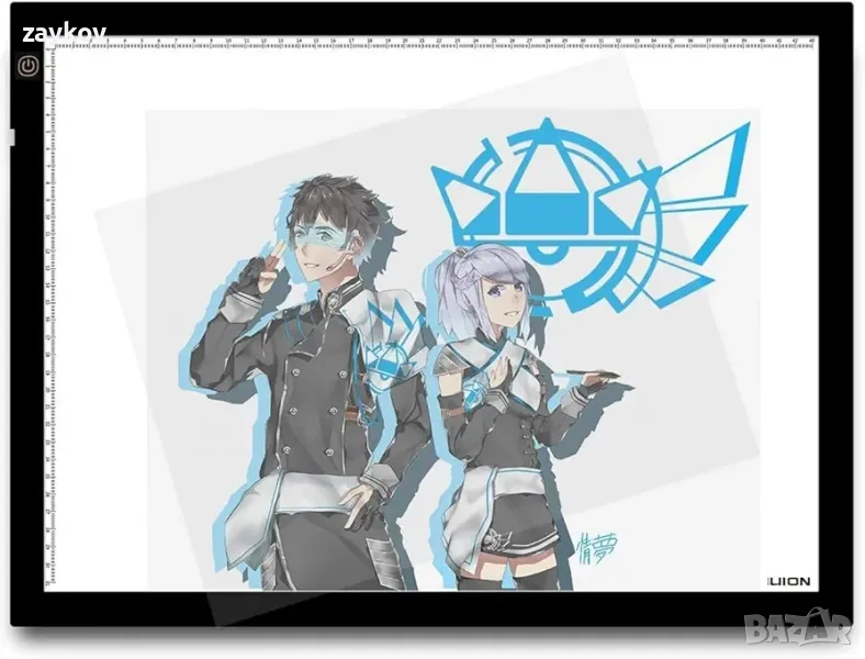 HUION A3 размер Супер ярка LED проследяваща светлинна кутия, снимка 1