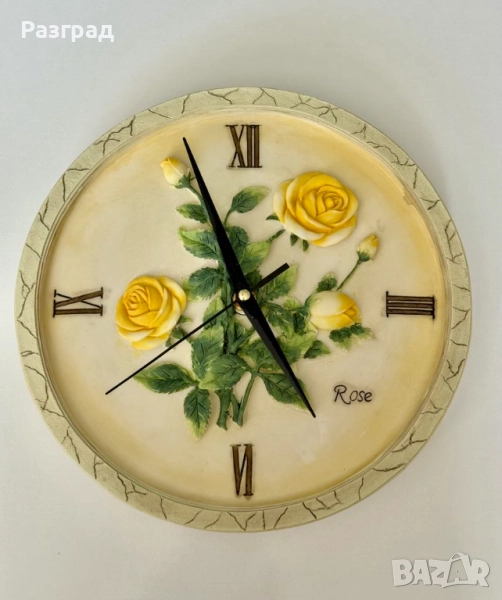 Винтидж стенен часовник, снимка 1
