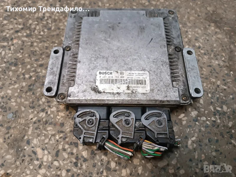 ECU компютър Renault Master 2.5DCI 8200132188 0281010784 EDC15C3, 0 281 010 784 8200091432, снимка 1