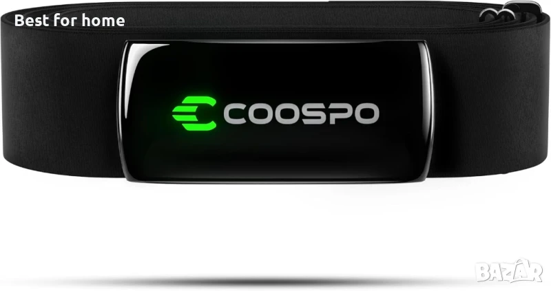 Сензор за пулсомер за гърди с акумулаторна батерия COOSPO, снимка 1