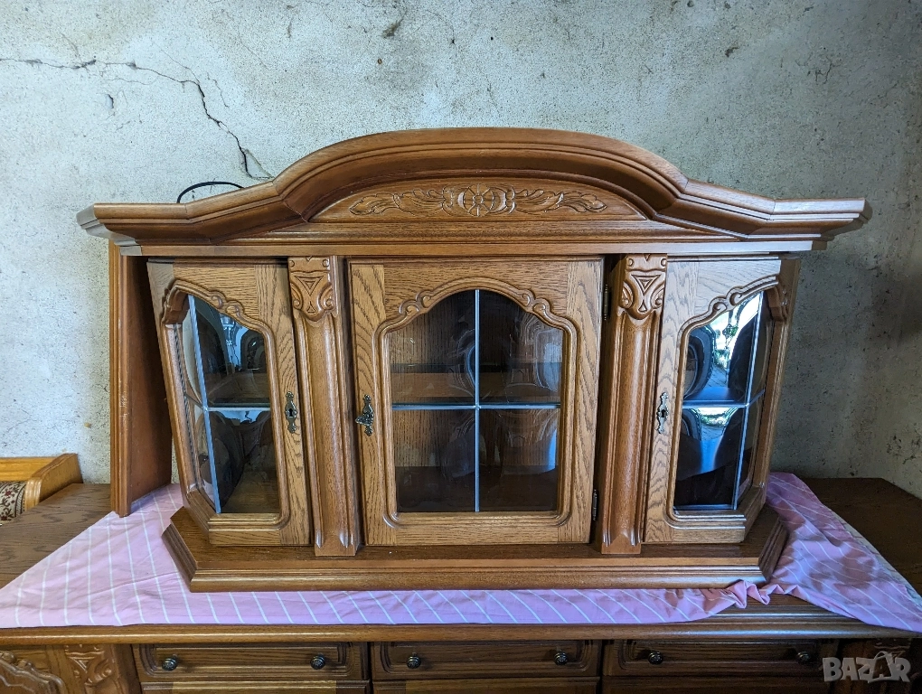 ✨ Много красива класическа витрина от масивен дъб ✨, снимка 1