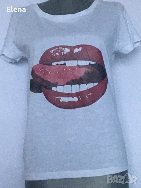 Тениска с принт, снимка 1