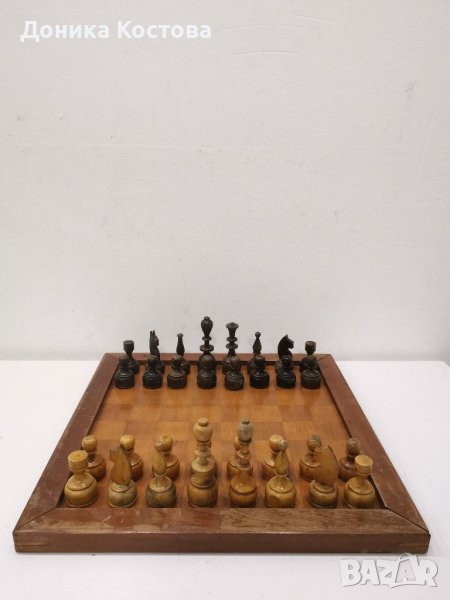 Дъска шах и дама, снимка 1