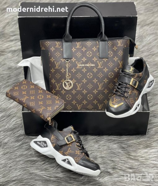 Дамски спортни обувки портфейл и чанта Louis Vuitton код 182, снимка 1