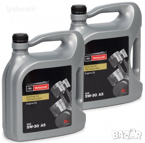 2бр X 5л FORD MOTORCRAFT A5 5W30, снимка 1