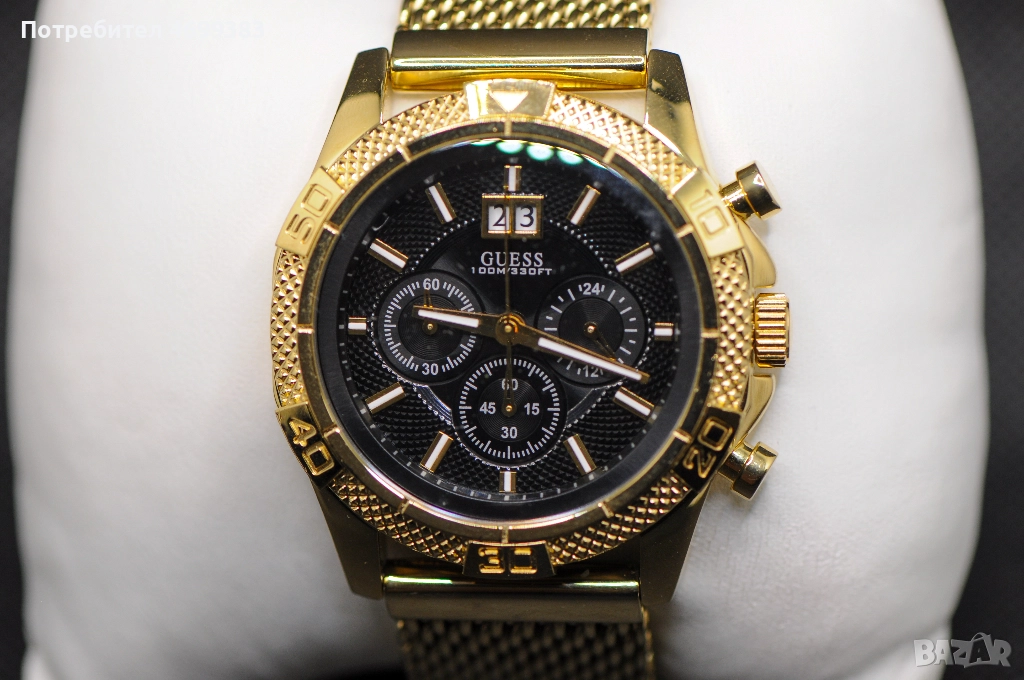 Мъжки часовник - Guess Waterpro - 100M, снимка 1