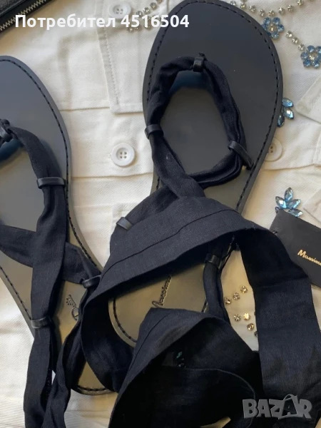 Уникални сандали с връзка , снимка 1