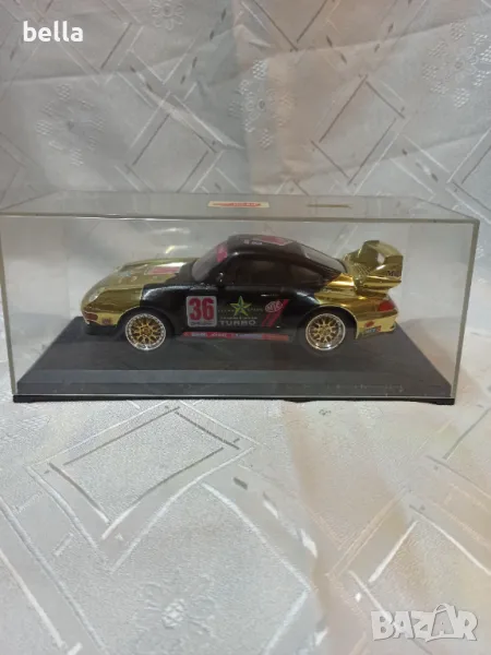 Количка за колекция PORSCHE- Famous Racer 1:24 в запазен вид с кутия ,цена 80 лв, снимка 1