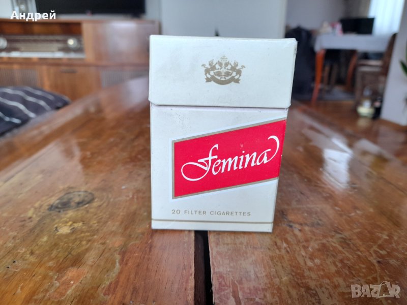 Стара кутия от цигари Фемина,Femina, снимка 1