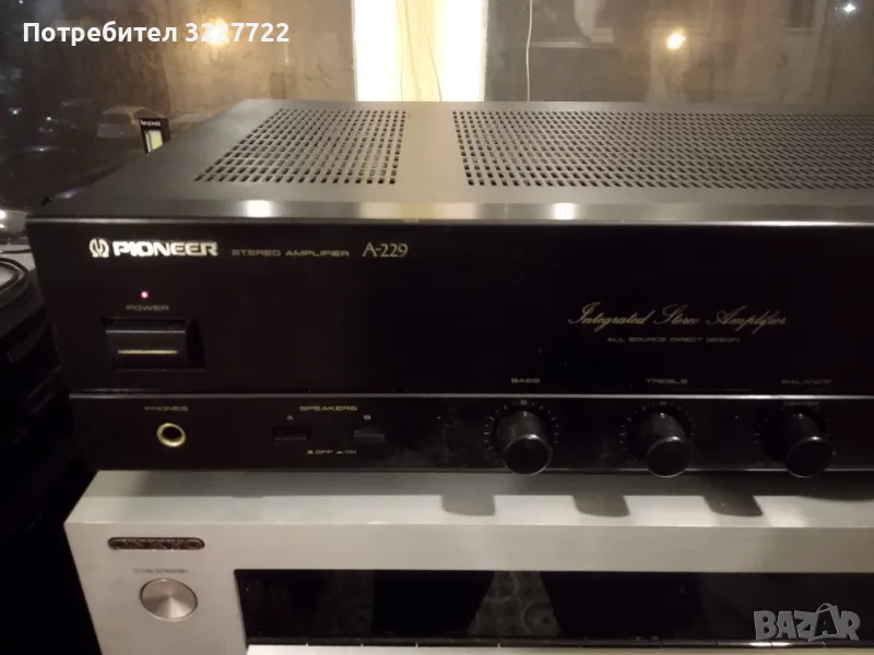 Pioneer A 229 усилвател made in Japan, снимка 1