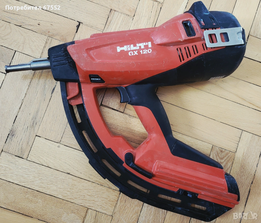 Газова пушка за директен монтаж Hilti GX120, снимка 1