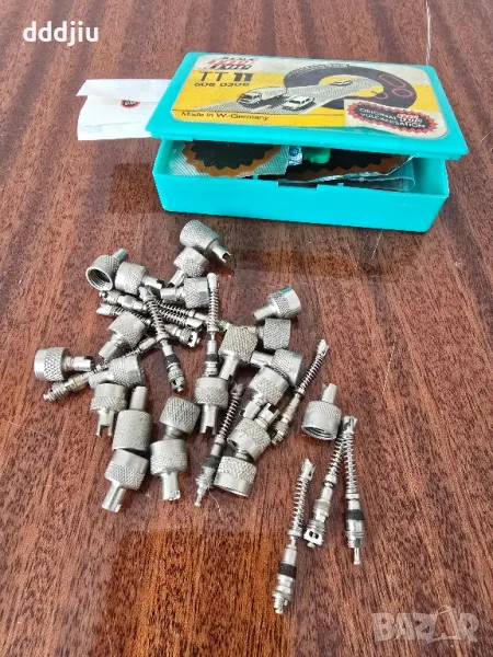 Лот стари принадлежности Тип Топ за смяна на вътрешни гуми от Соца, снимка 1