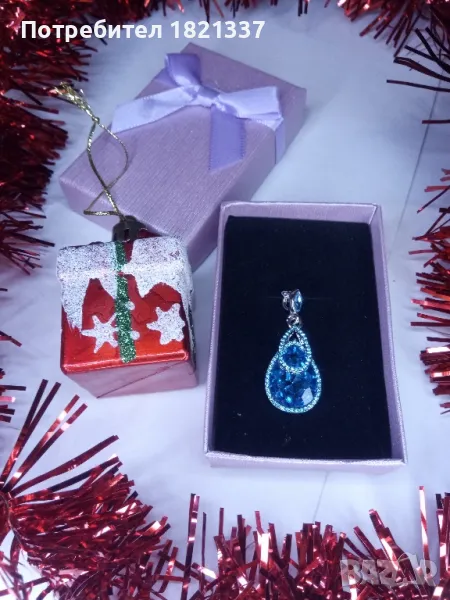 Колие с кристали , снимка 1