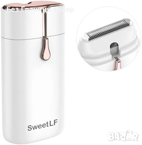 Нов Безболезнен Мини Тример за Жени – Идеален за Чувствителна Кожа, снимка 1